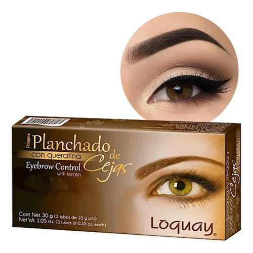 Planchado De Cejas Con Queratina Loquay Tipo De Piel Mixta