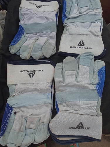 Guantes De Carnaza Delta Plus. Nuevos 