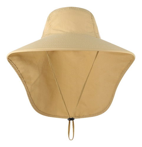 Gorra De Pesca De Ala Ancha Sombrero Para El Sol Con Solapa