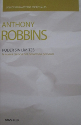 Poder Sin Limites / Anthony Robbins / Debolsillo