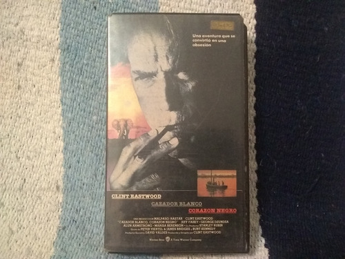 Cazador Blanco,corazon Negro -clint Eastwood (vhs)1990