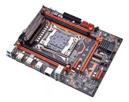 Placa Mãe Qiyida X99 Ddr4 Lga2011 V3 V4 Pci-e Nvme M2 Gamer