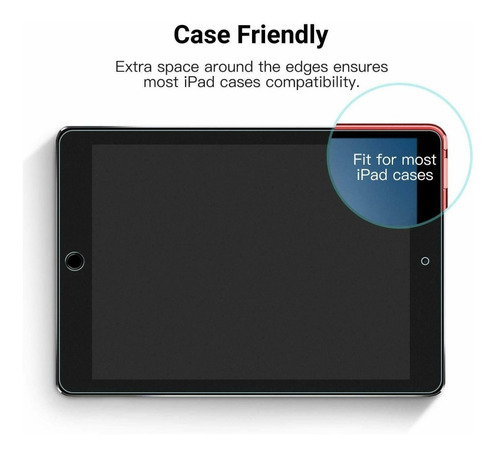 Mica Film Para iPad 8 10.2 Mate Anti Huellas No Vidrio