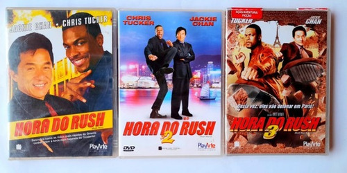 Hora Do Rush 1 2 3 Dvd Original Lacrado