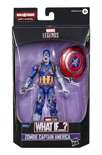 Capitan America What If? Marvel Legends Zombie Baf Watcher