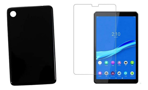 Vidrio + Estuche Genéricos Para Lenovo Tab M7 Tb7305f 7' 