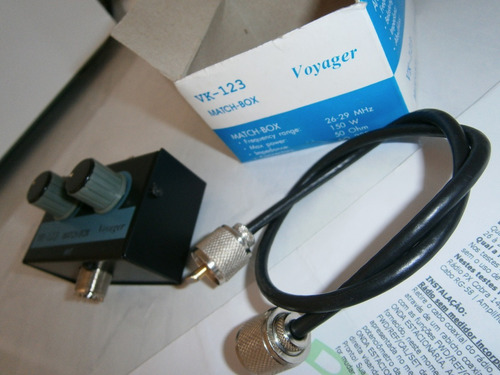 Acoplador De Antenas Voyager Vk-123 + Cabo + Frete Gratis !
