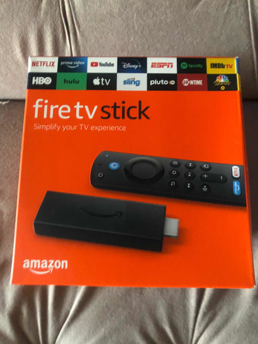 Imagen 1 de 3 de Amazon Fire Tv Stick Con Control De Tv 3ra Generación 