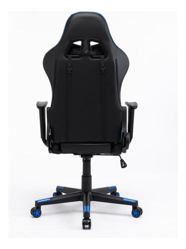 Silla Gamer Esports Sillon Butaca Pro Pc Reclinable Oficina Color Azul