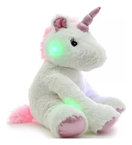 Peluche Unicornio Con Luz 25cm charko 1623