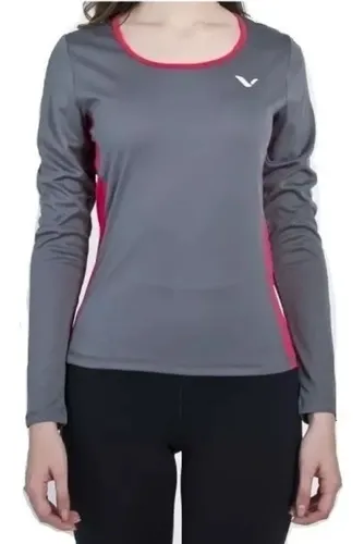 Remera Reves Manga Larga Deportiva Mujer - Olivos