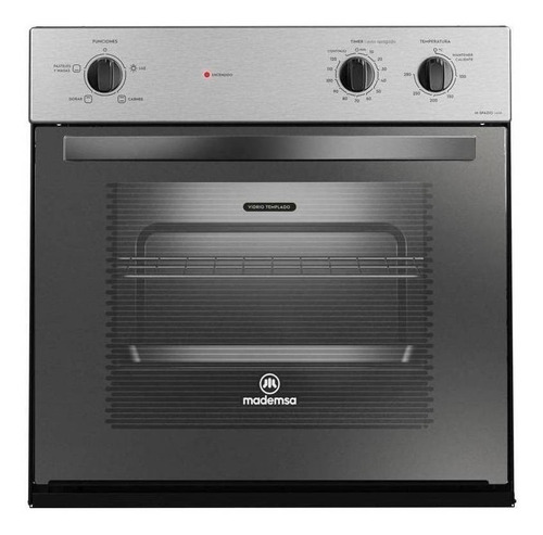 Horno Empotrable Eléctrico M Spazio 140a 66l Con Timer - Mad