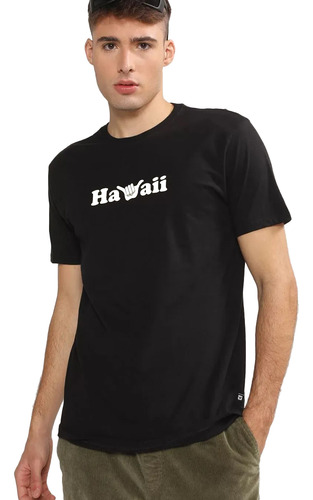 Remera Hang Loose Hawaii Rmc658120 Hombre