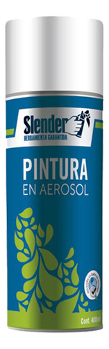 Pintura Aerosol Spray Blanco Brillante 400ml Int/ext - La