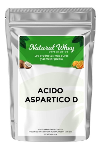 Acido D Aspártico 100 Gr