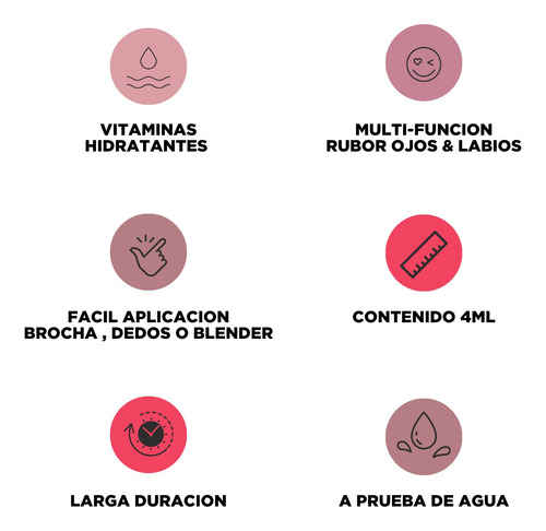 Rubor Tonalizador En Sombra Cremosa Para Contour Regina