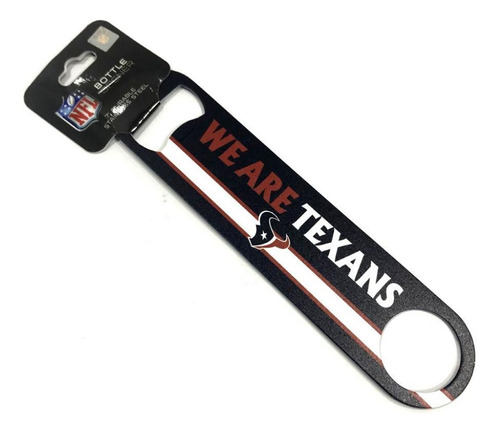 Abridor De Garrafas 2 Sided Nfl Houston Texans