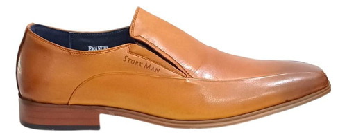 Zapatos Vestir Formal Hombre Stork Man Elastico Cuero Formal