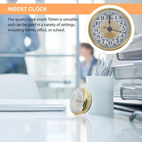Kit Para Reloj De Pared Miniatura Mecanismo