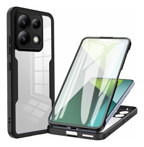 Funda De Cobertura Total Para Xiaomi Redmi Note 13 5g Para X