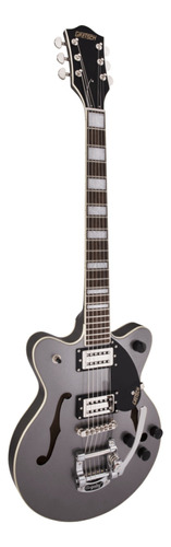 Guitarra eléctrica Gretsch Streamliner G2655T center block jr de arce phantom metallic brillante con diapasón de laurel