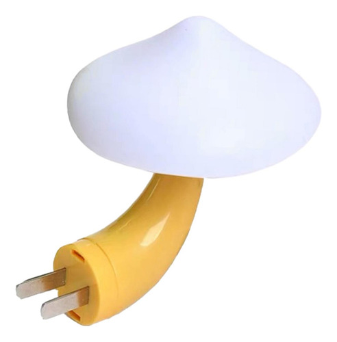 Lámpara De Pared Con Enchufe De Luz Nocturna De Setas,