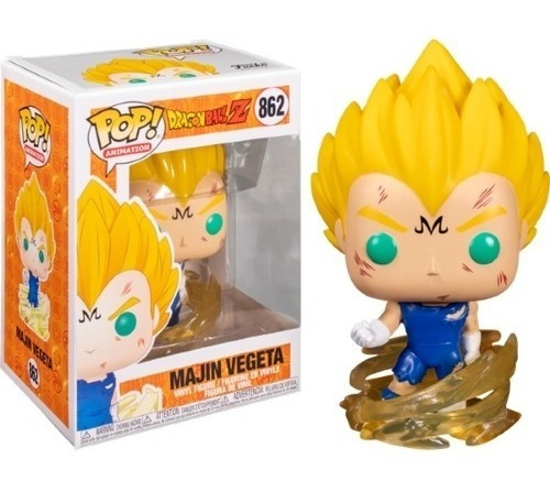Imagem 1 de 1 de Boneco Funko Pop Vegeta Majin 862 Dragon Ball Z Anime Tv
