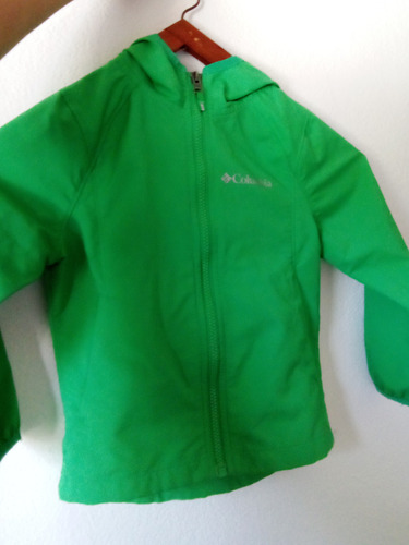 Campera Columbia Niño Niña. Talle Xxs, Talle 4. Como Nueva