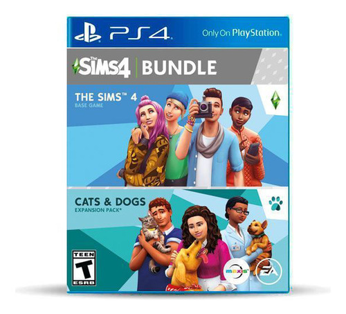 The Sims 4 + Cats And Dogs (usado) Ps4 Físico, Macrotec