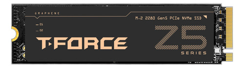 Teamgroup T-force Z540 4tb Gen5x4 Dram Slc Cache 3d Tlc Nand