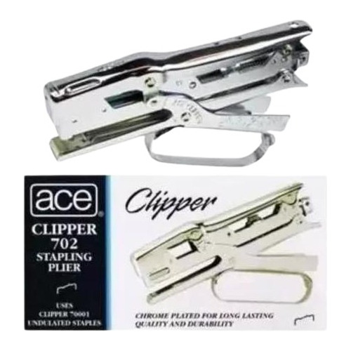 Engrapadora Ace Clipper #702 T Alicate Metálica Oficinatuya
