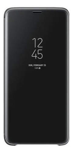 Samsung Clear S-view Flip Cover Para Galaxy S9 Plus Case