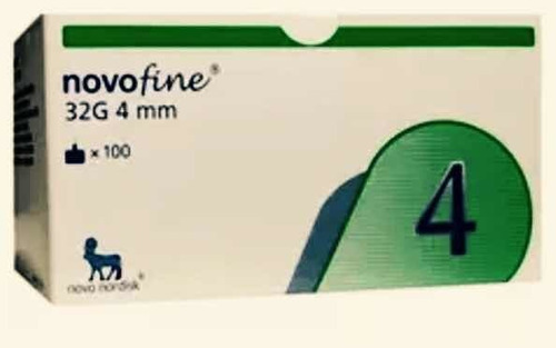 Agujas Novofine 32 G X100 Unid