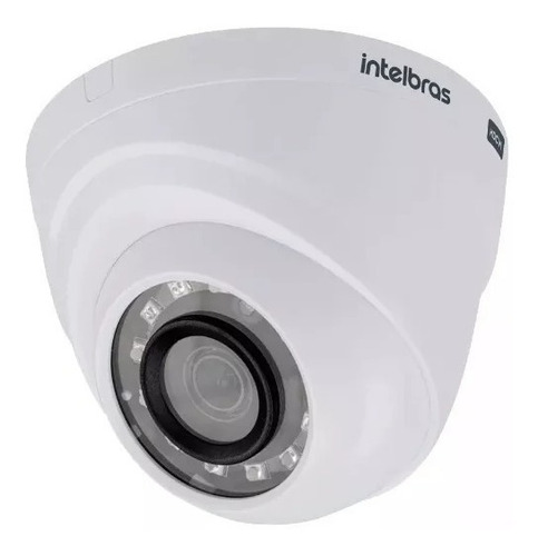 Câmera de segurança Intelbras VHD 1220 D G4 1000 com resolução de 2MP visão nocturna incluída branca
