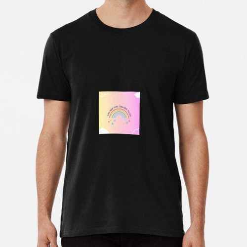 Remera You Add The Colors To My Rainbow Algodon Premium