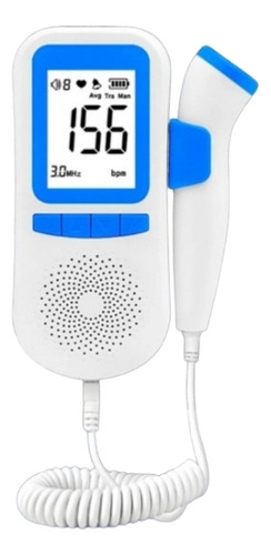 Monitor Fetal Doppler Latidos Cardíacos Batería Recargable 