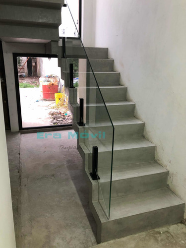 Columna Acero Inoxidable Mini 30cm Pintada Negro Negro