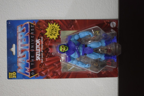Skeletor Motu Origins 2020 Retro Play + Comic Book (Usado)