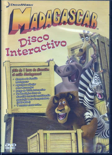 Madagascar Disco Interactivo Dvd