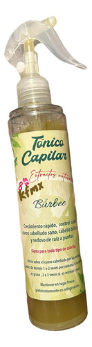 Tónico Capilar Extracto Natural Crecimiento Cuidado Cabello