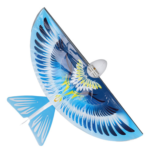 Juguete Autovolador Para Pájaros, Puerto Usb Azul De 75 Mah,