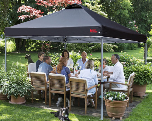 Toldo Plegable Con Funda, Ruedas, Bolsas De Arena Y Estacas