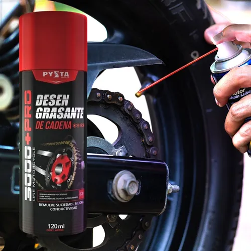 Kit Limpieza De Cadena Moto Completo