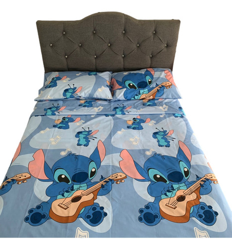 Juego De Sabanas Cama Doble -  ¡stitch!