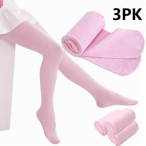 Pantys Panties Rosadas Para Ballet Niña Niñitas 3 Packs