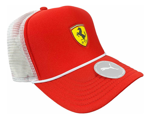 Gorra Puma Ferrari Trucker Originales 024774-01 Look Trendy