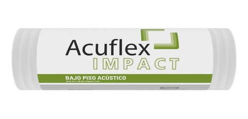 Manta Aislante Acústico Bajo Piso Flotante Acuflex 1x20 M