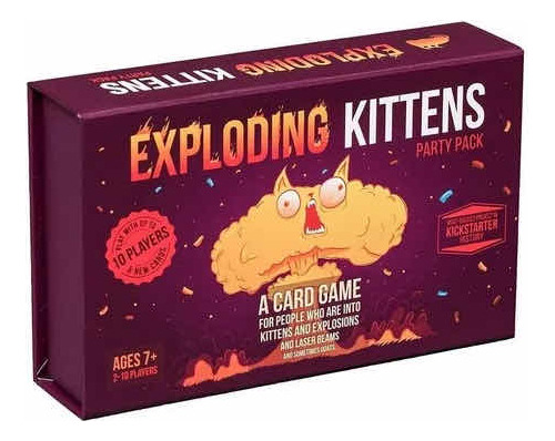 Exploding Kittens Y 5 Expansiones (juego Para Imprimir )