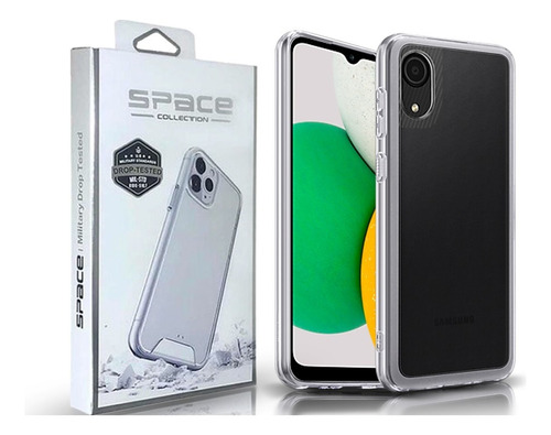 Case Space Transparente Para Samsung Galaxy A03 Core
