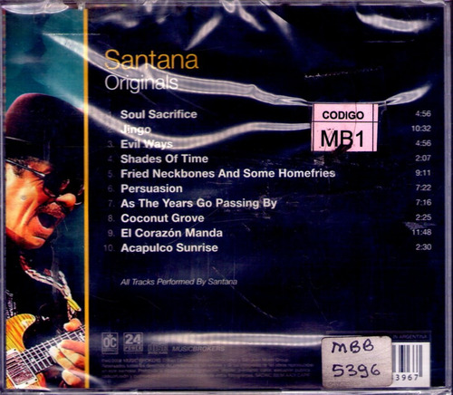 Santana - Originals - Cd